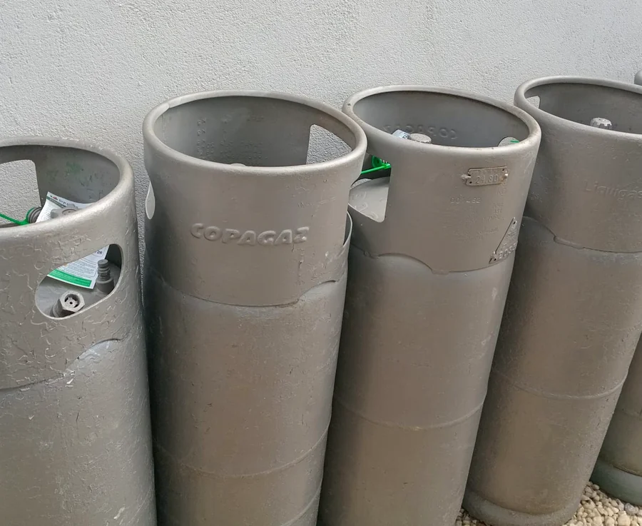Cilindros de gás P20 para empilhadeira